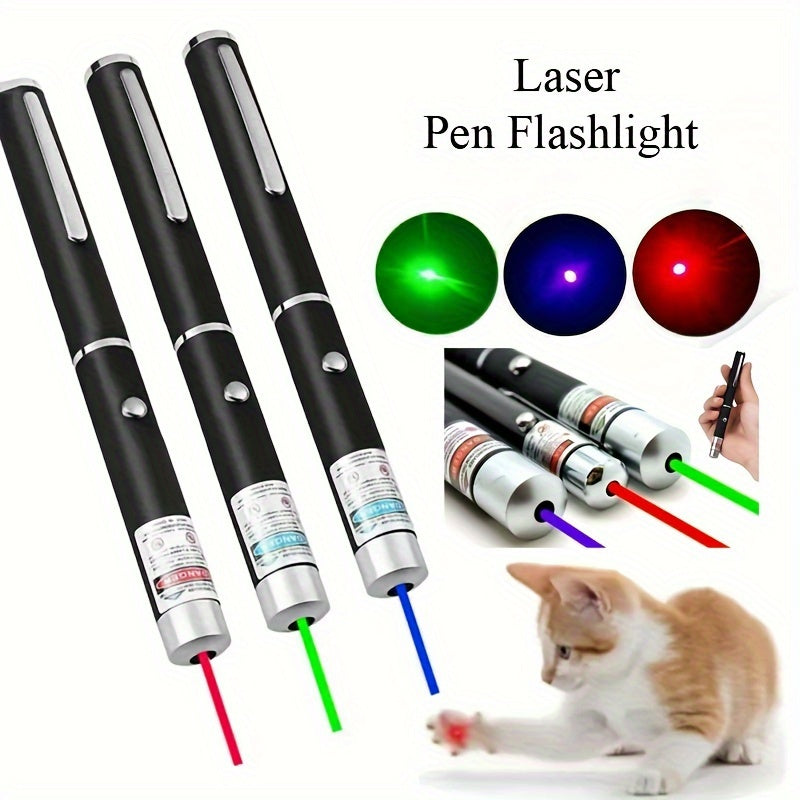 Three Laser Pointer Flashlight for Pets Interactive Toy