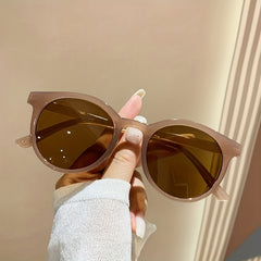 Round Sunglasses UV400 Sun Shades Glasses for Summer Beach Travel