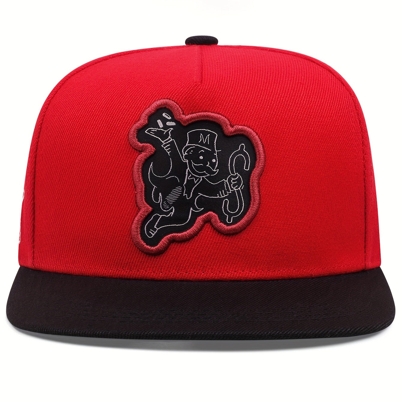 Unisex Sunshade Baseball Cap With PlayingCard Embroidery