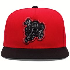 Unisex Sunshade Baseball Cap With PlayingCard Embroidery