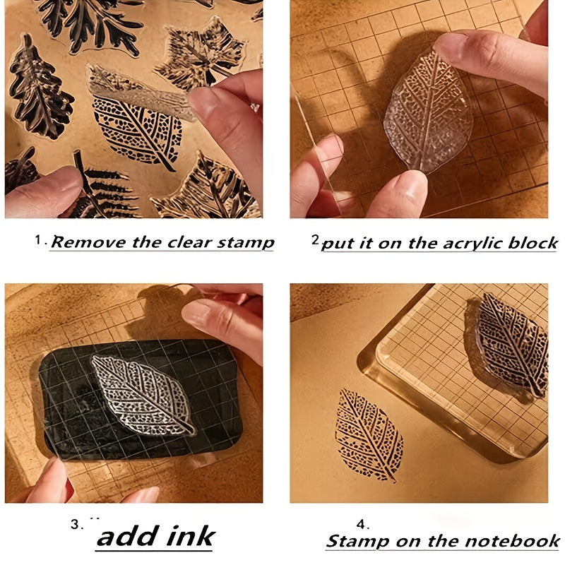 Silicone Clear Stamp for Card Decoration & DIY Scrapbooking