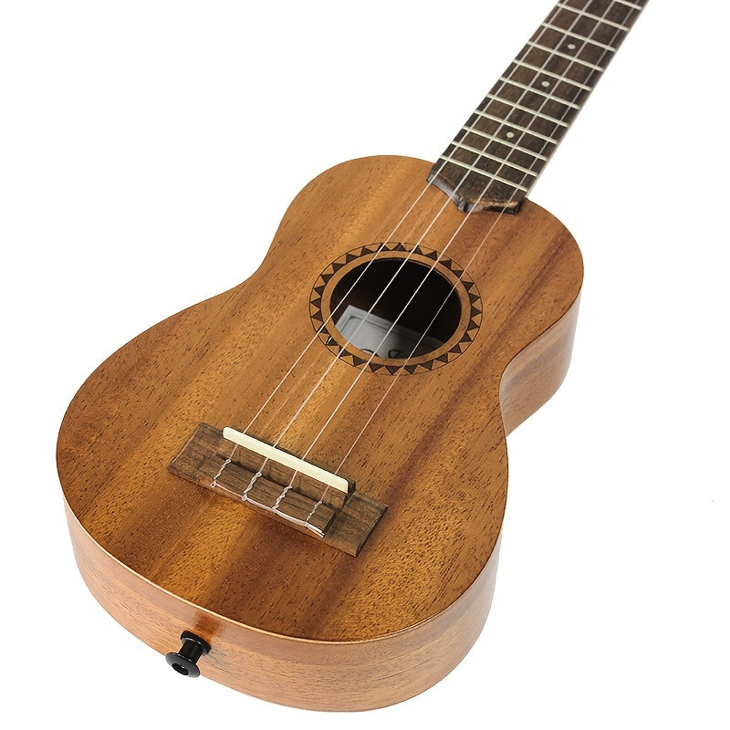 53 34 Cm Log Texture Ukulele Ideal Gift For Birthdays Easter President's Boys