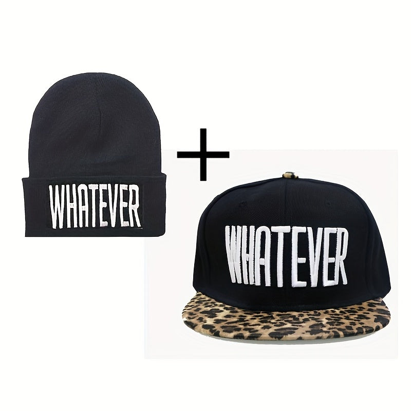 3D Embroidery Knitted Woolen Hat for Men and Women