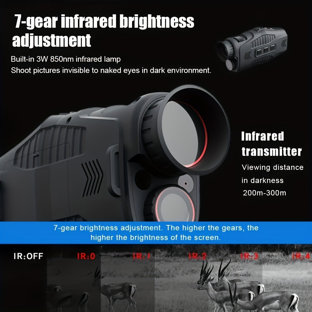 1080P HD Monocular Night Vision Device 5X Zoom
