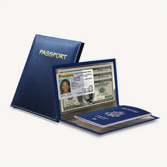 Multifunctional Passport Cover Travel Holder Card Slots Case ID Ticket Money