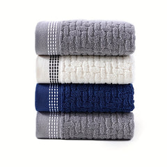 4pcs Cotton Wash Cloth Soft Towel 13x13 Inch Ultra Absorbent