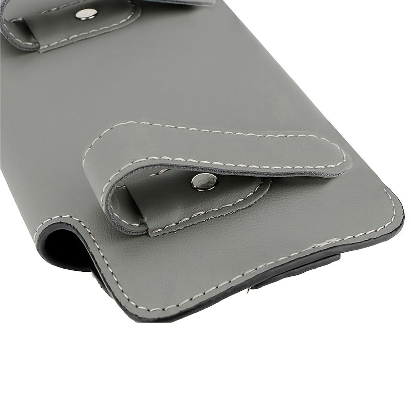 Car Sun Visor Sunglasses Holder Organizer PU Leather Case