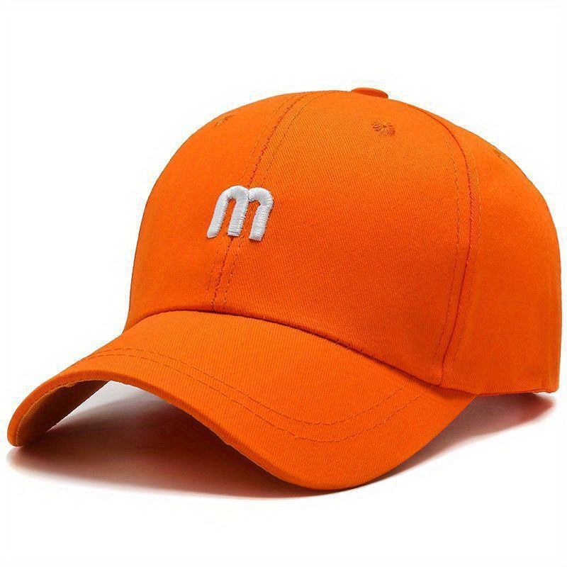 3D Embroidery Baseball Cap Candy Cotton Dad Hats