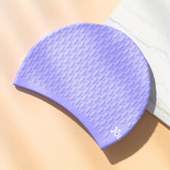 Waterproof Swimming Cap for Women with Ear Protection and Long Hair