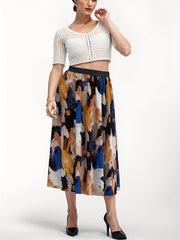  High Rise Maxi Skirt