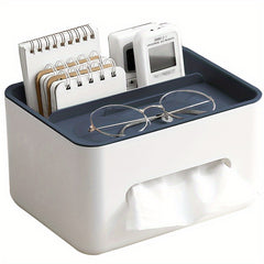 Desktop Storage Box Tissue Box Drawer Paper Box Remote Control Organizer