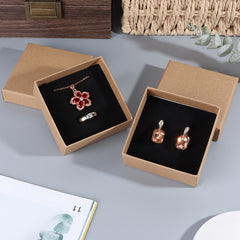 Classic Vintage Jewelry Box for Ring Pendant Necklace Earring