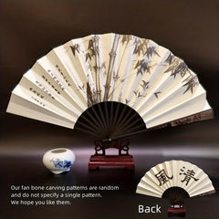 Men's Folding Fan Traditional Style Ancient Style Male's Fan