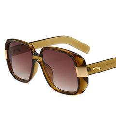 Thick Frame Sunglasses Transparent Rim Sun Glasses For Women Girls
