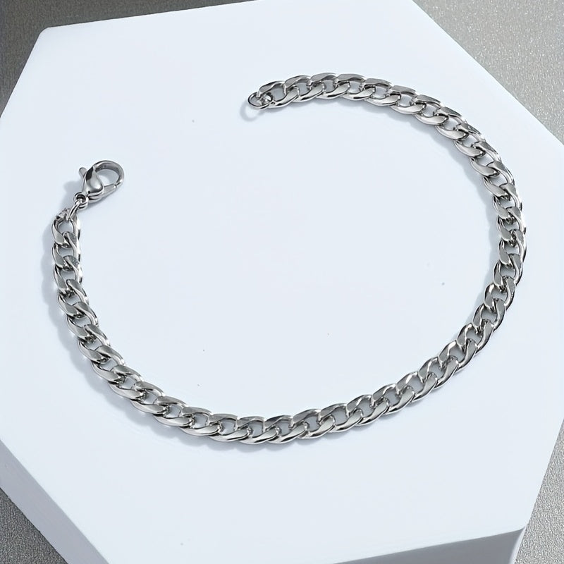 Stainless Steel Chain Men's Bracelet