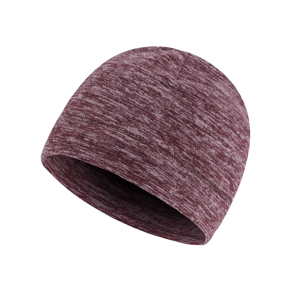 Cycling Headgear Cap Unisex Sports Windproof & Cold-Proof Warm Fleece Hat
