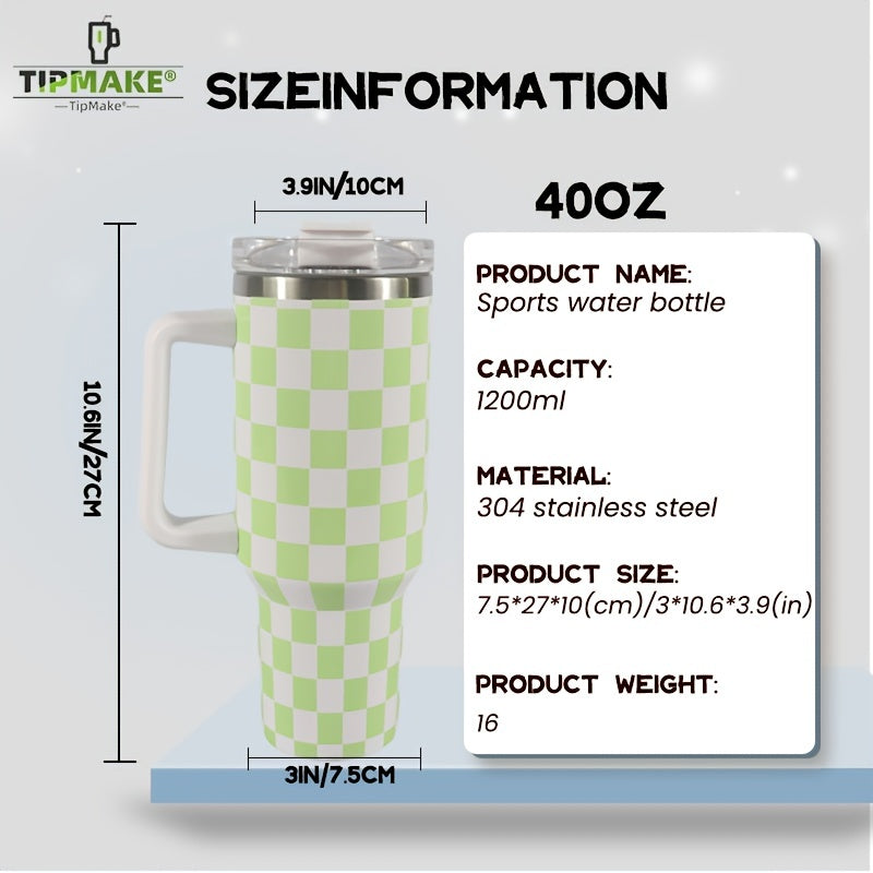 Stainless Steel Water Bottle with Vacuum Insulation - Outdoor