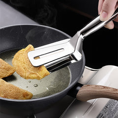 Stainless Steel Frying Shovel Clip for BBQ Pancakes