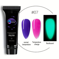 15ml Temperature Sensitive Nail Extension Gel Kit with Tips