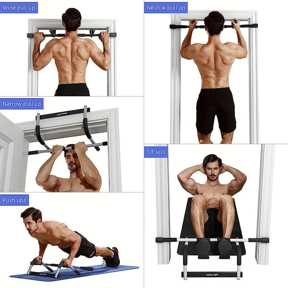 Pull Up Bar Door Rack Upper Body Trainer - Multifunctional Muscle Training