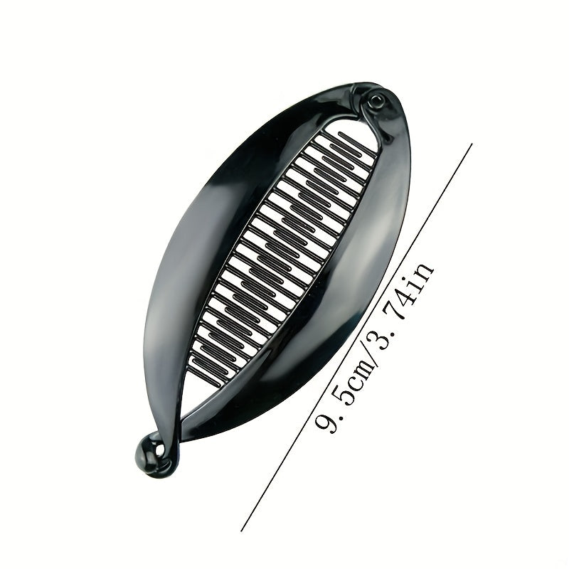 Solid Basic Ponytail Holder Hair Claw Hair Accessories For Women
