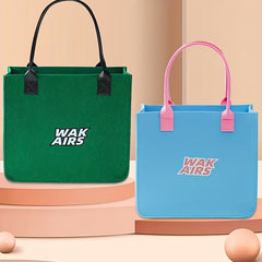 Large Capacity Eco Friendly Solid Felt Tote Bag