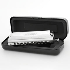 Professional 10 Hole 40 Tone Chromatic Harmonica in C