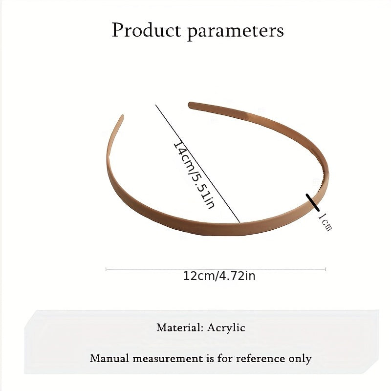 Wide Brim Hair Band Women's Non-slip Hair Accessory