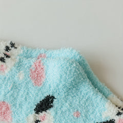 Animal Pattern Plush Socks Soft Mid Tube Socks Women's Stockings