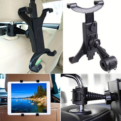 Car Holder Tablet Holder Mount Stand Back Seat Headrest 7-10 Inch Tablet GPS
