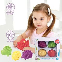 Spray Water Toy for Baby and Kids Massage Soft Balls Set Develop Tactile Senses