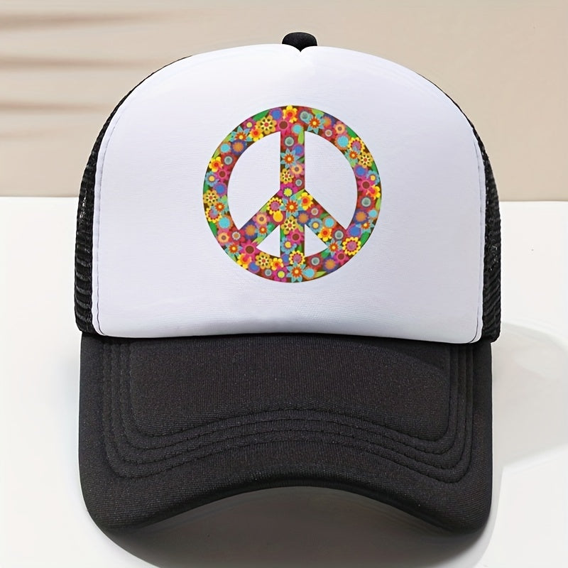 Men's Letter Printed Baseball Cap Summer Sunshade Hat