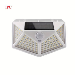100LED Solar Wall Light Outdoor Waterproof Energy Saving