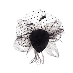 Wedding Fascinator Hat with Duck Billed Clip