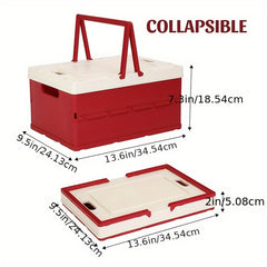 Foldable Building Block Toy Storage Box Organizing Basket
