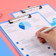 1pc A4 Clipboards With Metal Clip For Office