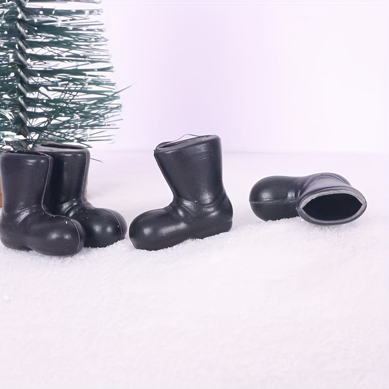 Mini Plastic Boots Dollhouse Model Decoration Props
