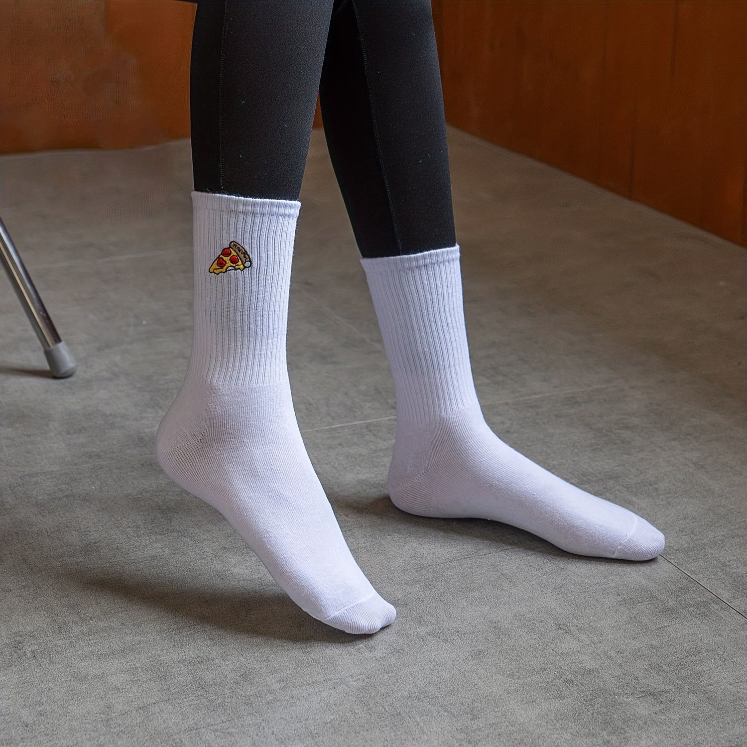 4 Pairs Cartoon Pattern Socks Women's Stockings