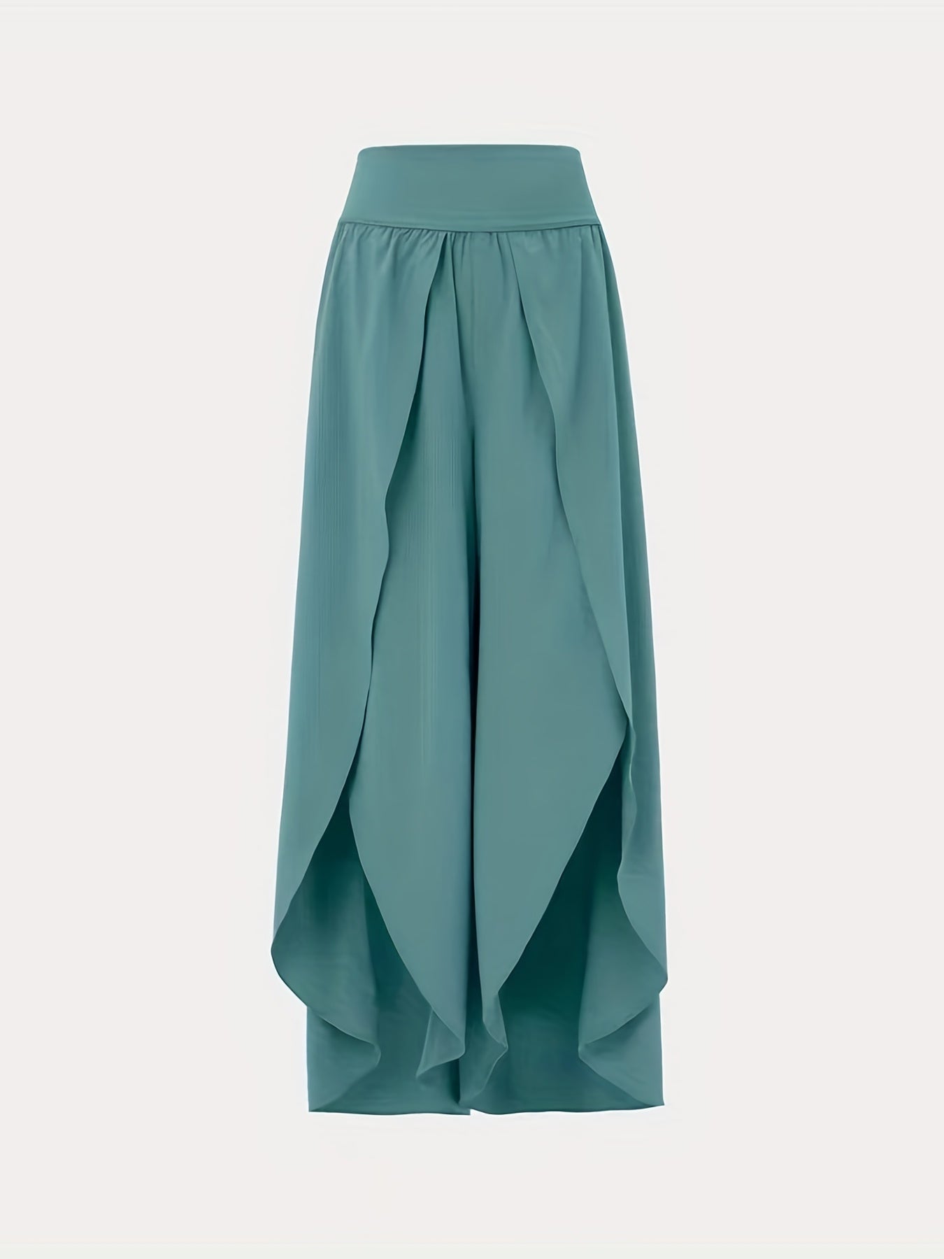  Boho Pants Women's High Rise Beach Trousers