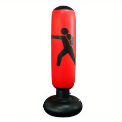 Inflatable Boxing Column Punching Bag Fitness Sandbag