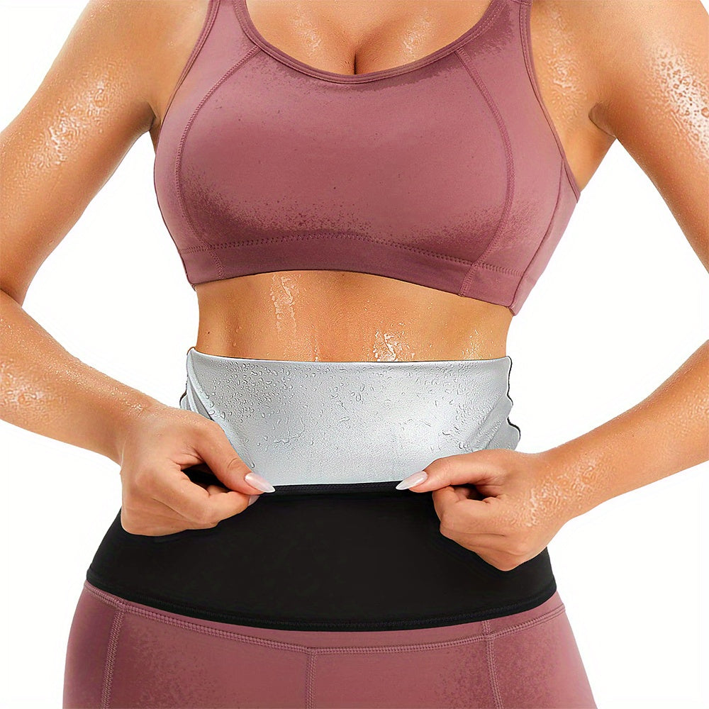 SCARBORO Waist Trainer Trimmer Belt Sauna Girdle Cincher Shaper