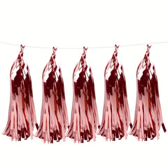 132pcs 21st Birthday Rose Gold Photo Props Balloon Set