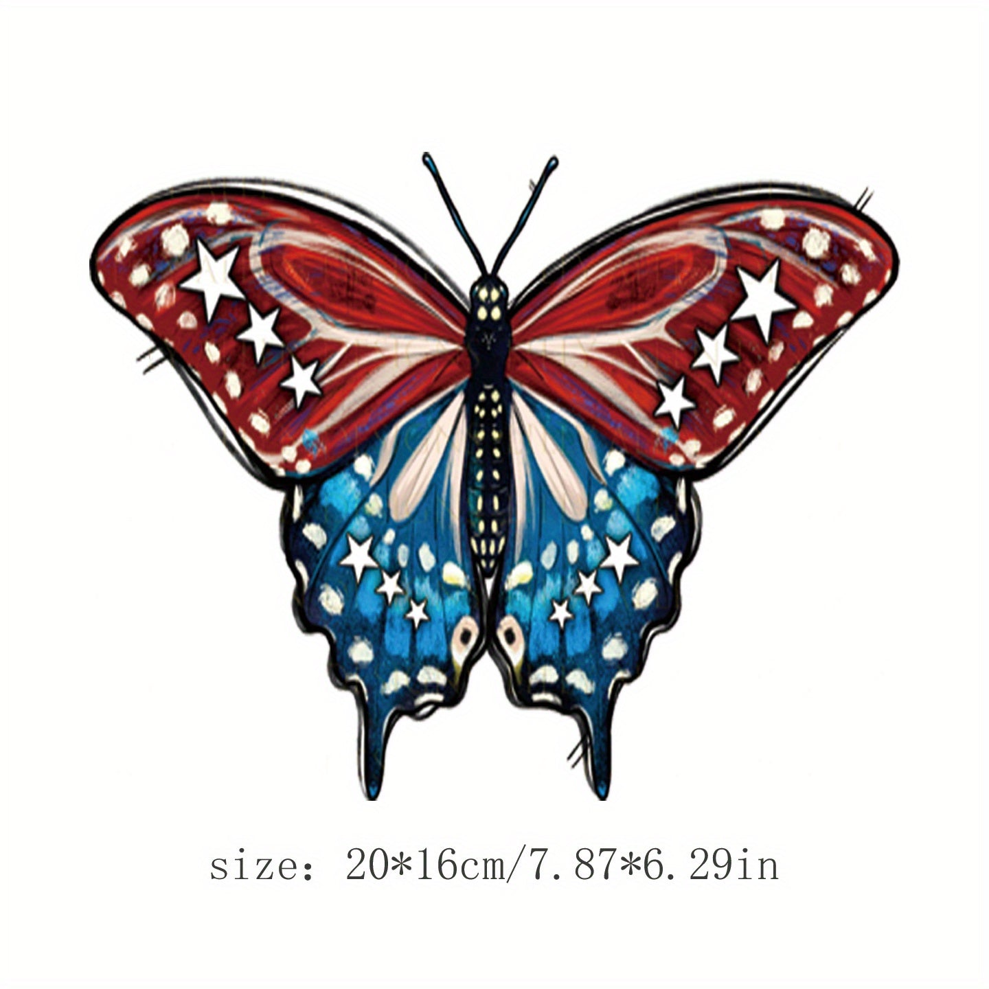 Butterfly Iron On Patches For Clothing Pillow Bag Sticker