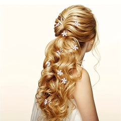 6pcs Baby Flower Clips Hair Accessory Bridesmaid Pretty Clips