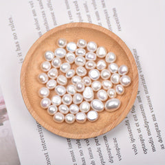 2pcs 7 8mm Freshwater Baroque Non-Porous Pearls DIY Accessories