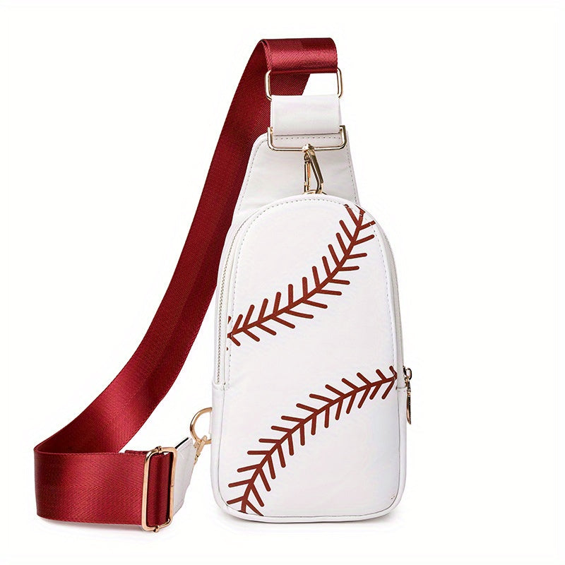 Striped Casual Chest Bag Portable Shoulder Bag