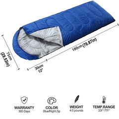 Portable Warm Sleeping Bag Lightweight Outdoor Camping Essential