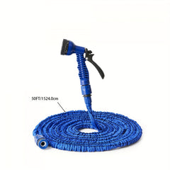 50ft Expandable Garden Water Hose w/ 7 Nozzles
