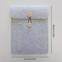 32 77 Cm Tablet Inner Bag Protective Cover with Keyboard Storage