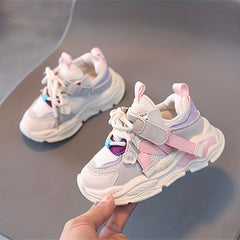 Boy's Running Shoes Anti skid Breathable Sneakers For School